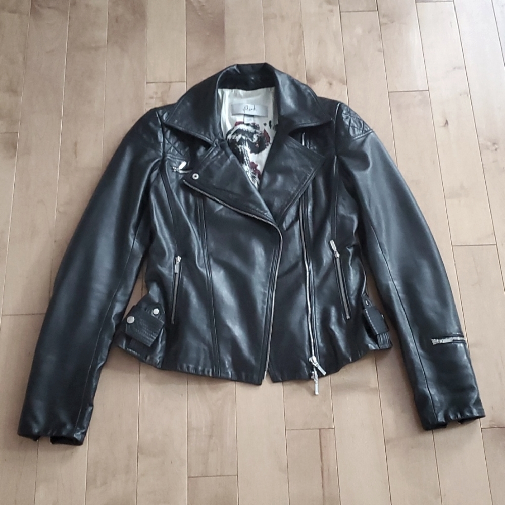 Blink Leather Motorcycle Jacket